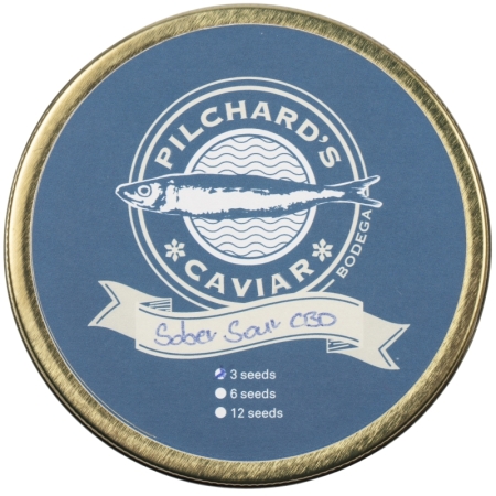 Pilchard's Caviar Sober Sour Diesel CBD