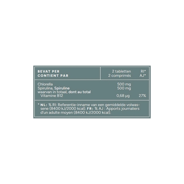 Mattisson Chlorella Spirulina