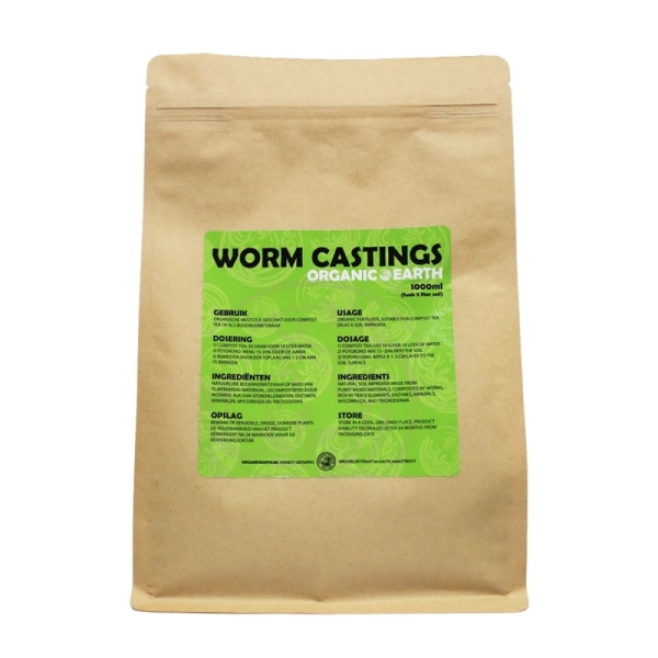Organic Earth Worm Castings