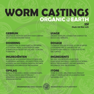 Organic Earth Worm Castings