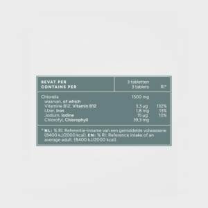 Chlorella tablets