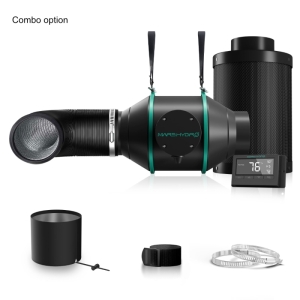 Mars Hydro Inline Duct Fan with Thermostat Controller combo
