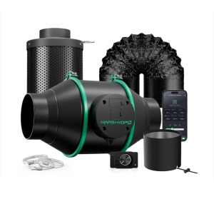 Mars Hydro iFresh Inline Kanaalventilator & Koolstoffilter Set