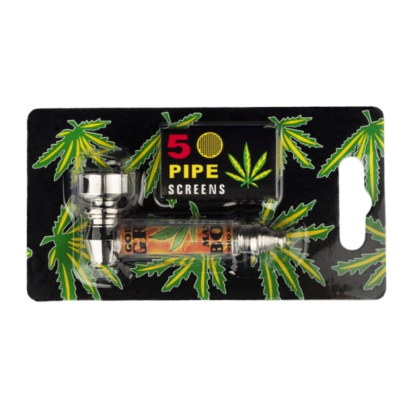 Sem marca Cachimbo de metal Blister