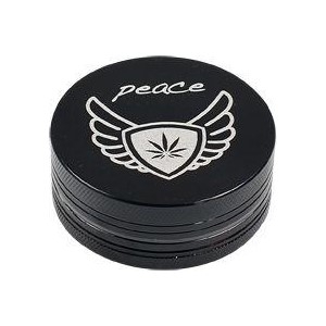 Unbranded Alu Grinder Peace 2-teilig