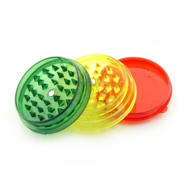 Merkloos Plastic Grinder Rasta Magnetisch