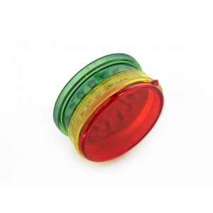 Senza brand Grinder Magnetico in Plastica Rasta 