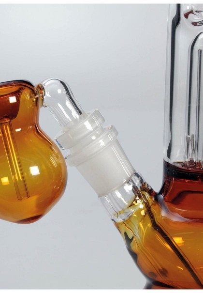 Black Leaf Percolator Icebong amber