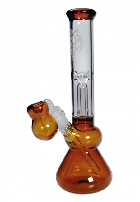 Black Leaf Bong de hielo percolador ámbar