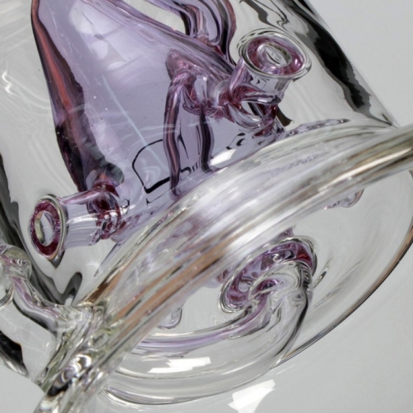 Blaze Glass Bong de óleo de Moebius