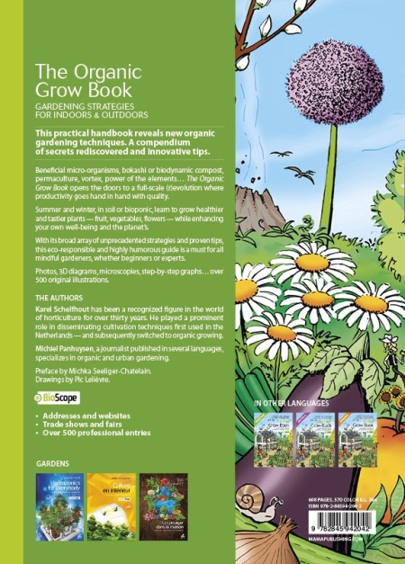 The Organic Grow Book - weed growing book cover