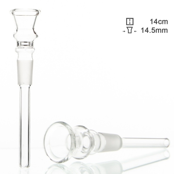 Unbranded Standard Glas Chillum 14,5mm 14cm