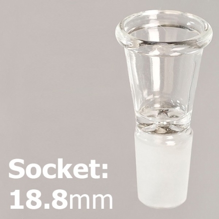 Unbranded Duży szklany cybuch - SG: 18,8 mm