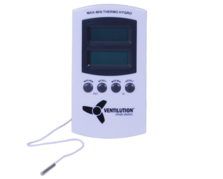 Ventilution Thermo- / Hygrometer 2 Messpunkte