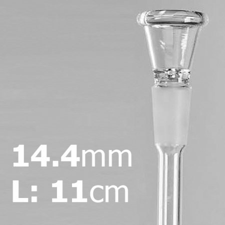 Unbranded Glass Chillum 14.4mm 11cm