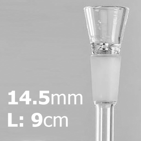 Merkloos Glass Chillum 14.5mm 9cm