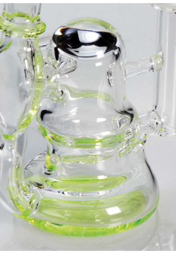 Blaze Glass Recycle Öl Pfeife mit Inline Diffuser