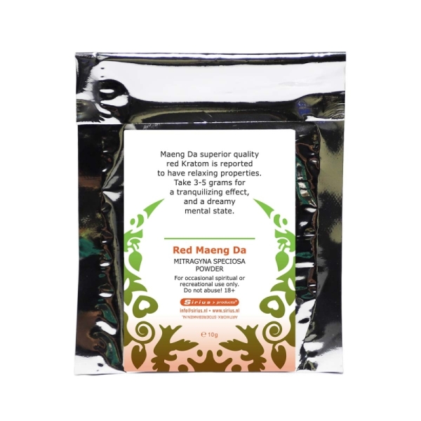 Open Up  Kratom Maeng Da Rosso