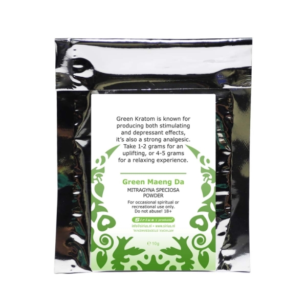Open Up  Kratom Maeng Da Verde