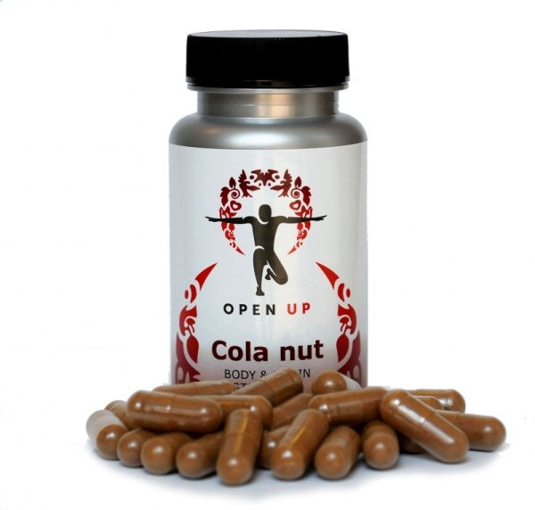 Open Up Cola Nut Capsules