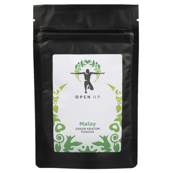 Open Up Malay Green Kratom 
