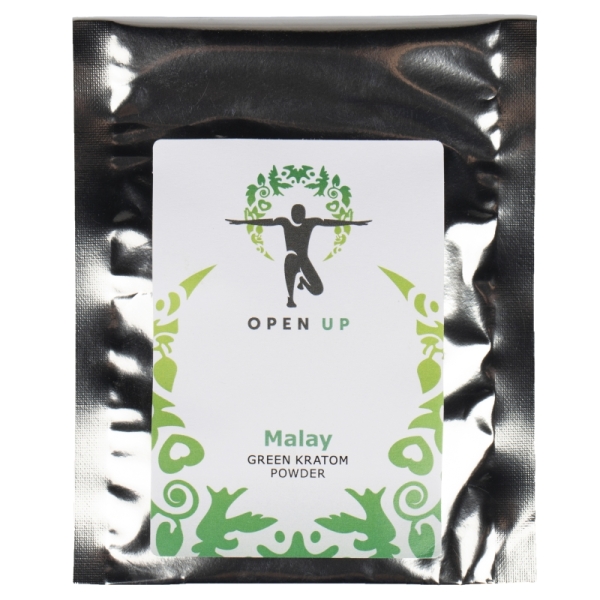 Open Up Malay Green Kratom 