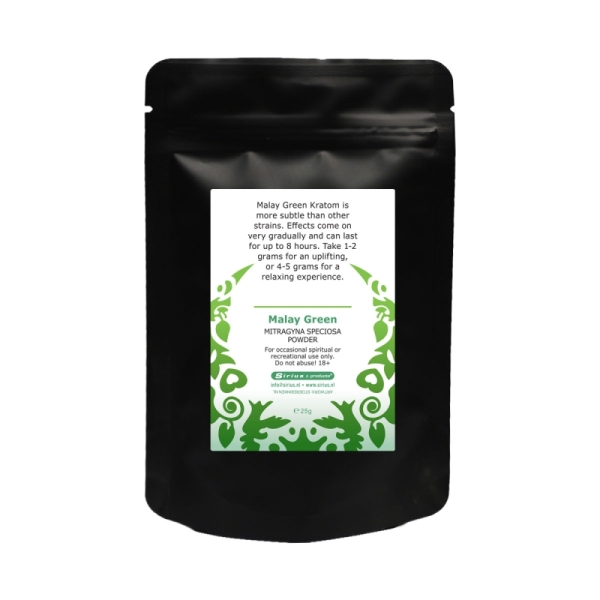 Open Up Malay Green Kratom