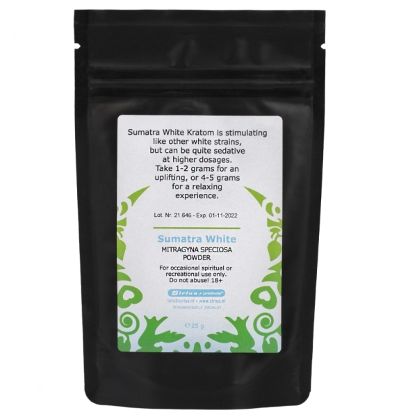 Open Up Kratom Sumatra Blanc