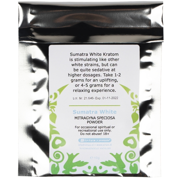 Open Up Kratom Sumatra Blanc