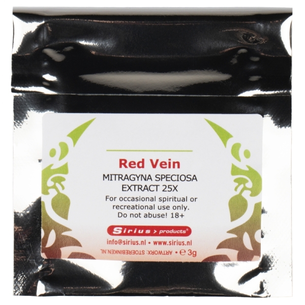 Open Up 25x Kratom Rosso Red Vein
