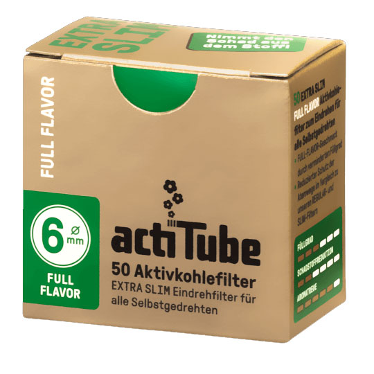 Acquista Acti-Tube Extra Slim Filtri a Carbone Attivo - ⌀ 6 mm